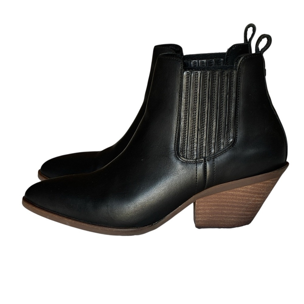 Portland Leather Patina Western Ankle Chelsea Boot